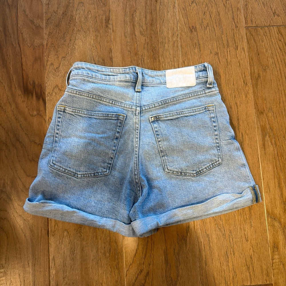 H&M Light Blue Jean Shorts for Women